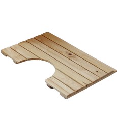 HAILY 원목 발판 변기용 63 x 43 x 3.5 cm, 내츄럴, 1개 생활용품/욕실매트/발판 반품 최저가 14,740원