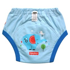 피셔프라이스 3중 방수 배변훈련팬티, 블루, 1개 생활용품/배변훈련팬티 반품 최저가 9,580원