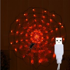 더깔끔 LED 줄조명 스파이더 USB 전등 낭만 정원, USB버전 홈인테리어/조명/스탠드 반품 최저가 10,700원