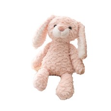 해솔 롱다리 토끼 동물 캐릭터 바디필로우 애착인형, 핑크 완구/취미/신생아/영아완구 반품 최저가 12,600원