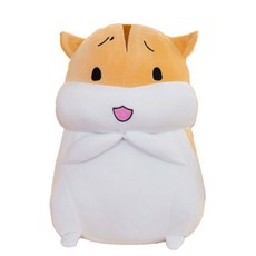 해솔 햄스터 캐릭터 안고자는 애착 봉제 인형, 옐로우, 1개 완구/취미/신생아/영아완구 반품 최저가 6,750원