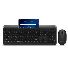 이큐메딕 항균 거치형 저소음 무선 키보드 마우스 세트, 일반형, Sanitize-WS1, 블랙 undefined/undefined 반품 최저가 14,190원