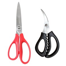 브이로드 주방가위 + 게가위, 레드(주방가위), 랜덤발송(게가위), 1세트 주방용품/1인가구 주방용품 반품 최저가 9,830원