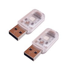 비상 차량용 RGB 색상 변환 USB LED 미니 간접등, 혼합색상, 1세트 자동차용품/차량관리/소모품 반품 최저가 6,420원
