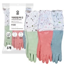 모스트픽 기모안감 목 긴 고무장갑 밴드형 세트, 혼합색상, 중(M), 3개 생활용품/주방수납/잡화 반품 최저가 9,930원