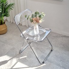 비에프컴퍼니 모노 플리아 폴딩 투명 의자, 1개 undefined/undefined 반품 최저가 27,750원