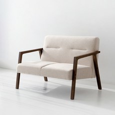 마켓비 COOKY 패브릭 2인용 소파, 베이지 문구/오피스/사무용품 전문관 반품 최저가 176,520원