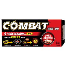 컴배트 파워 부착형 살충제 큰바퀴용 6개입, 1개 생활용품/살충제/벌레약 반품 최저가 6,100원