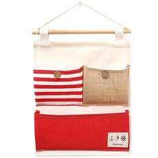 더자카 스트라이프 3칸 벽걸이 정리함, Y393ZHSW047 홈인테리어/카페트/쿠션 반품 최저가 3,990원