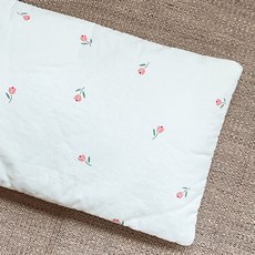돗투돗 마롤로뜨 나염 씬 필로우 베개, 달콤튤립 출산/유아동/유아동침구 반품 최저가 11,430원