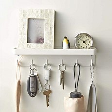 라이프스윗 자석 접착식 후크 선반 벽걸이 + 나사 세트, 화이트, 1세트 홈인테리어/수납/정리 반품 최저가 7,590원