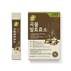 라이프엔 진곡물발효효소 30p, 90g, 1개 헬스/건강식품/건강식품 반품 최저가 19,800원