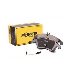 몬스터오토파츠 몬스터 브레이크 뒷 브레이크 패드 + 센서 세트, 벤츠 S350 w220, MB1879 자동차용품/부품/안전/공구 반품 최저가 22,440원