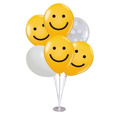 미미파티 생일 파티 스마일 풍선 멀티 스탠드 세트, 믹스스마일, 1세트 완구/취미/파티/마술도구 반품 최저가 4,540원