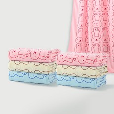 레빗 대형 타월 핑크+옐로우+블루 6개 세트 물놀이수건 목욕가운 블랭킷 담요 대형수건 undefined/undefined 반품 최저가 11,690원