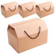 봄91 끈손잡이 다용도 손잡이박스 5호, 혼합 색상, 4개입 문구/오피스/데코/포장용품 반품 최저가 9,090원