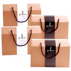 아이엔엠엔피 끈손잡이 다용도 손잡이박스 2호 4p + 늘 감사합니다 띠지 4p, 혼합 색상, 1세트 문구/오피스/데코/포장용품 반품 최저가 5,410원