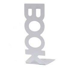 솔리드룸 알파벳모양의 장서용 북앤드, 화이트 문구/오피스/사무용품 전문관 반품 최저가 9,480원