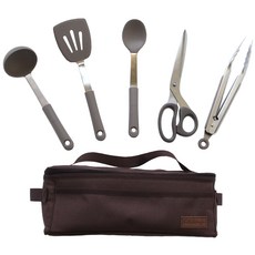 키친구 캠핑용 조리도구 세트, 혼합색상, 1세트 스포츠/레저/캠핑전문관 반품 최저가 26,010원
