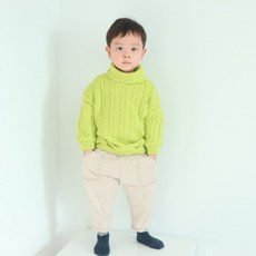 아동용 꽈배기 니트 목폴라 티셔츠 출산/유아동/유아동패션 반품 최저가 15,890원