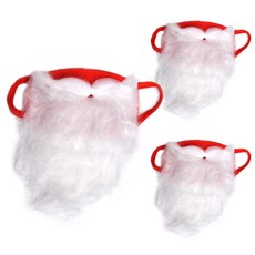 파티쇼 귀걸이산타수염, 혼합색상, 3개 문구/오피스/파티/이벤트 반품 최저가 5,240원