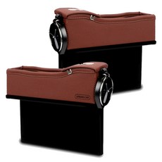 어반카 차량용 틈새 사이드포켓 운전석 + 조수석, 2개, 브라운 자동차용품/인테리어 반품 최저가 13,460원