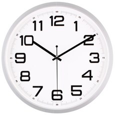 진성산업 무소음 국민 벽시계, 실버 홈인테리어/홈데코/디퓨저 반품 최저가 15,560원