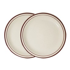 호레카 레고 브라운 레트로 접시, 2개, 원형접시 235 mm 주방용품/접시/플레이트 반품 최저가 16,900원