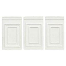 퍼니월 북유럽 웨인스코팅 폼블럭 A타입, 화이트, 3개 홈인테리어/욕실용품 반품 최저가 22,750원