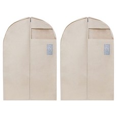 하우스플랜 유니크 수트 옷커버 베이지, 2개입, 1개 생활용품/압축팩/커버 반품 최저가 2,730원