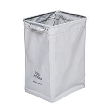 달팽이리빙 드마망 이동식 빨래바구니 와이드, 그레이 생활용품/세탁/청소용품 반품 최저가 14,140원