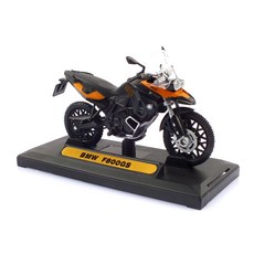 MOTORMAX 1:18 레프리카 BMW F800GS 오토바이 모형 MTX057048OR, 오렌지, 1개 완구/취미/수집품 반품 최저가 9,800원