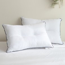 아임리빙 중량업 차콜라인 호텔용 마이크로화이버 C자형 베개솜, 화이트, 2개 홈인테리어/수예/수선 반품 최저가 12,160원