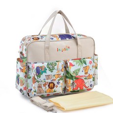 JCP 뉴트로 빅 포켓 기저귀 가방, 아이보리 출산/유아동/출산준비물/선물 반품 최저가 16,350원
