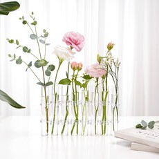 쁘띠끄 이케바나 화병 8구 + 연결고리 14개 + 세척솔 세트 홈인테리어/홈데코/디퓨저 반품 최저가 15,410원