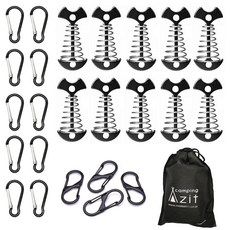 캠핑아지트 롱타입 피쉬 데크팩 텐트 부품 세트, 블랙 스포츠_레저/캠핑전문관 반품 최저가 7,490원