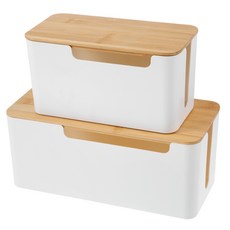 코멧 원목 우드커버 전선정리함 M+L 2p 세트, 1개 홈인테리어/수납/정리 반품 최저가 12,810원