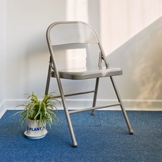 하우스레시피 듀코 접이식 의자, 베이지, 1개 undefined/undefined 반품 최저가 22,230원