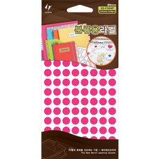 레이테크 분류용 라벨 스티커 20-F304 P 형광핑크, 10개입 문구/오피스/복사용품/라벨지 반품 최저가 15,040원