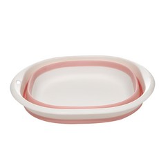 Itemtrade 접이식 PP그릇 대야 01 분홍, 1개 주방용품/주방조리도구 반품 최저가 3,610원