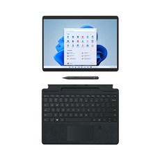 마이크로소프트2022서피스프로 8 13 + 블랙 타입커버 + 슬림펜2, 그래파이트, 코어i7, 512GB, 16GB, WIN11 Home, 8PX-00030 가전디지털/노트북 반품 최저가 2,699,800원