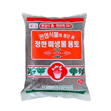 정한그린테크 미생물 배양토 35L, 1개 홈인테리어/원예/가드닝 반품 최저가 11,390원