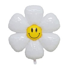 프롬아떼 스마일 데이지 풍선 중형, 1개 문구/오피스/파티/이벤트 반품 최저가 2,500원