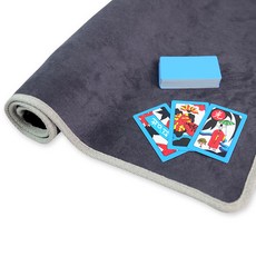 서하의집 빅사이즈 대형화투 + 인조세무 화투 놀이매트 세트, 블루(화투), 매트(그레이), 1개 완구_취미/보드게임 반품 최저가 13,830원