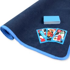 서하의집 빅사이즈 대형화투 + 인조세무 화투 놀이매트 세트, 미드나잇블루 + 네이비, 1개 완구_취미/보드게임 반품 최저가 13,830원