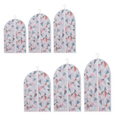 오체어스 보헤미안 라운드 옷장 의류 옷커버 삼각패턴 스몰 2p + 미듐 2p + 라지 2p 세트, 1세트 생활용품/압축팩/커버 반품 최저가 9,640원