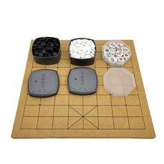 인효바둑 평판식 바둑판 25mm + 바둑알 + 장기알, 혼합색상, 1개 완구/취미/보드게임 반품 최저가 37,500원