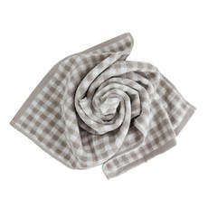 케이트가든 체크 수건 100g, 베이지, 1개 홈인테리어/수건/타월 반품 최저가 6,210원