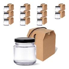 미르코리아 일자형 용기 블랙캡 100 + 고급형 1구 선물상자 소형 세트, 12세트 주방용품/밀폐저장/도시락 반품 최저가 14,550원