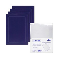 현풍 상장표지우단 A4 No.013 4p + L홀더 10p, 1세트 문구/오피스/사무용품 전문관 반품 최저가 6,520원